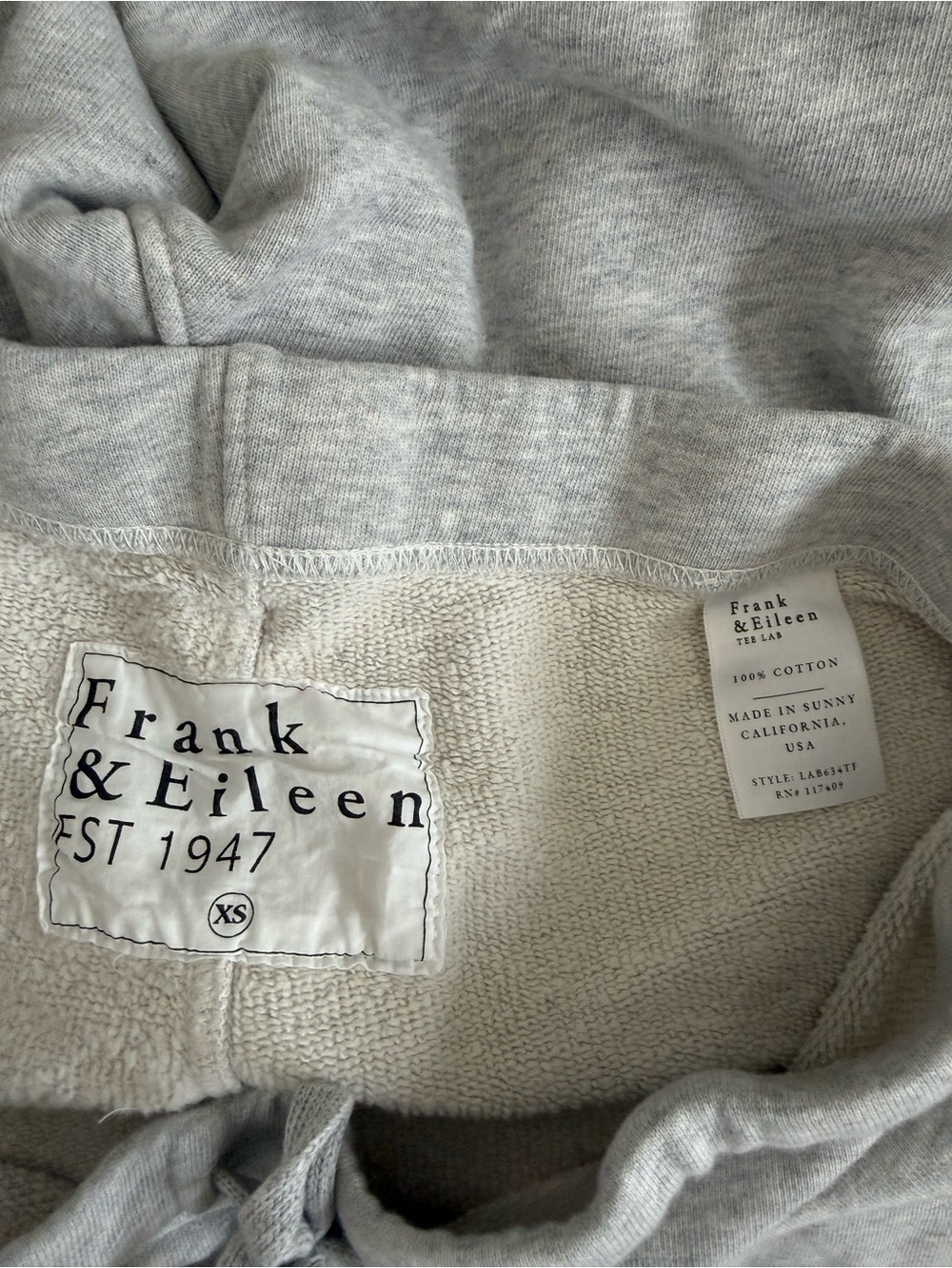 Frank & Eileen Catherine 24”Favorite Sweatpant in Heather Gray - Picture 5 of 5